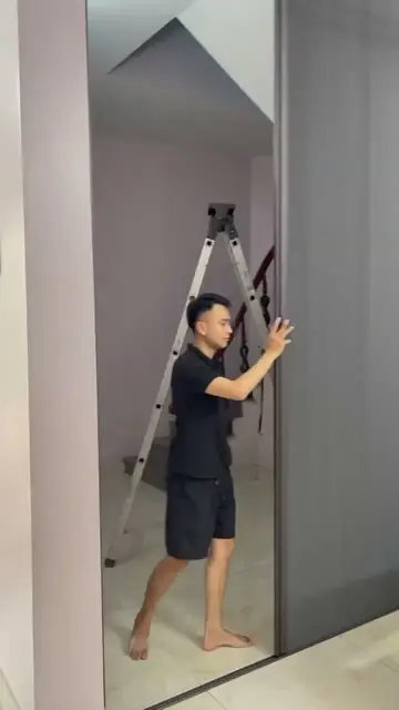 Rèm tổ ong ngăn phòng màu ghi